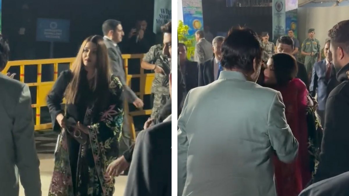 Watch: Amitabh Bachchan Joins Abhishek & Aishwarya Rai At Aaradhya’s School Event; Cheers For Granddaughter