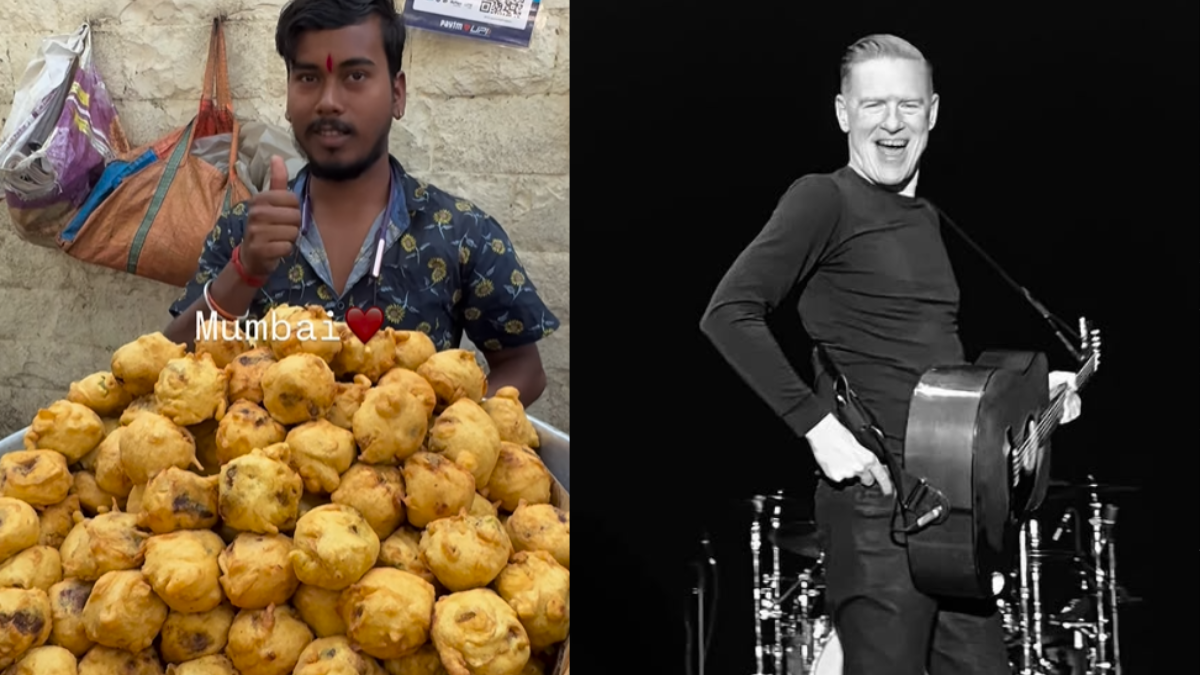 Bryan Adams Enjoys Vada Pav After Electrifying Mumbai Concert; ‘Best Vegan Street Dish’